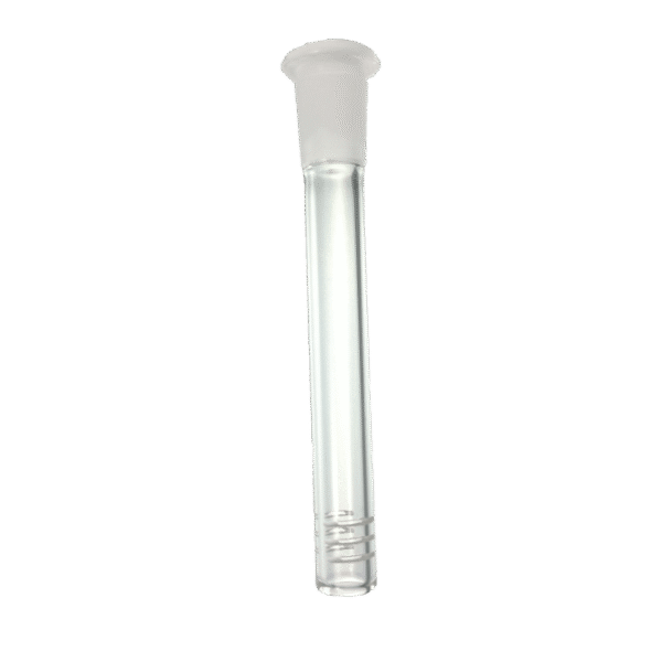 5 PACK - DOWN STEM 19/14 MALE/FEMALE 4.0 INCH CLEAR