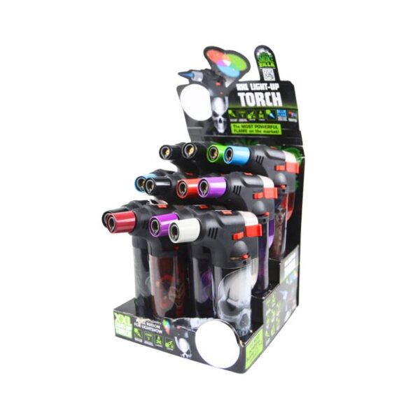 SMOKE ZILLA XXL LIGHT UP TORCH 12CT DISPLAY