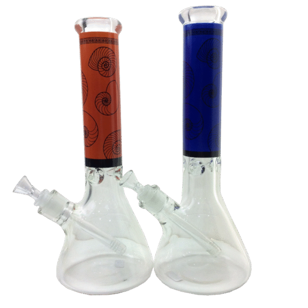 13 INCH 9MM BEAKER WITH ICE CATCHER WATER PIPE