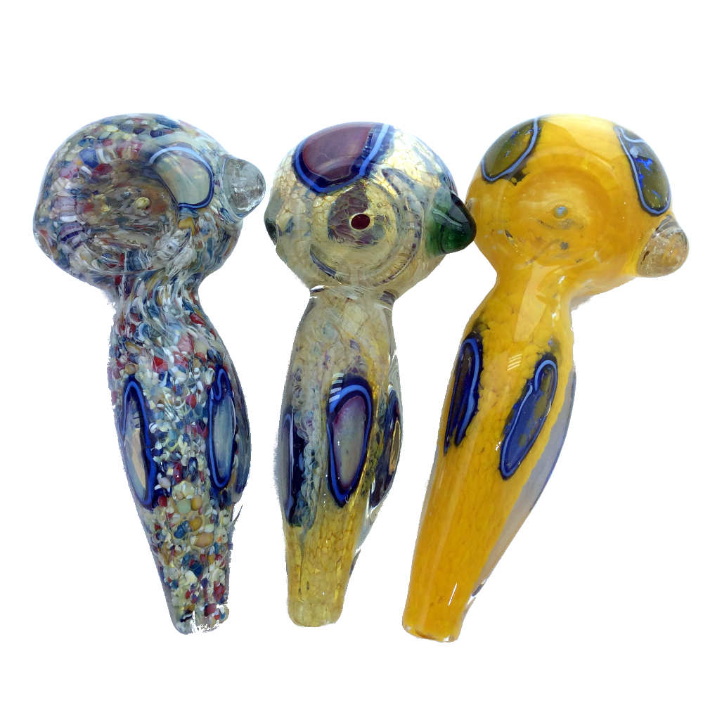 4 INCH TRIANGULAR BODY HAND PIPES-Pack of 5