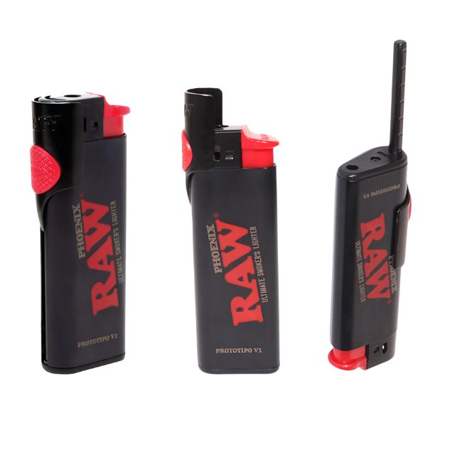 RAW PHOENIX BLACK ULTIMATE SMOKER'S LIGHTER 30CT/ DISPLAY - Image 2