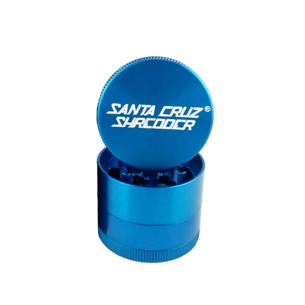 38MM 4 PART SANTA CRUZ SHREDDER GRINDER BLUE