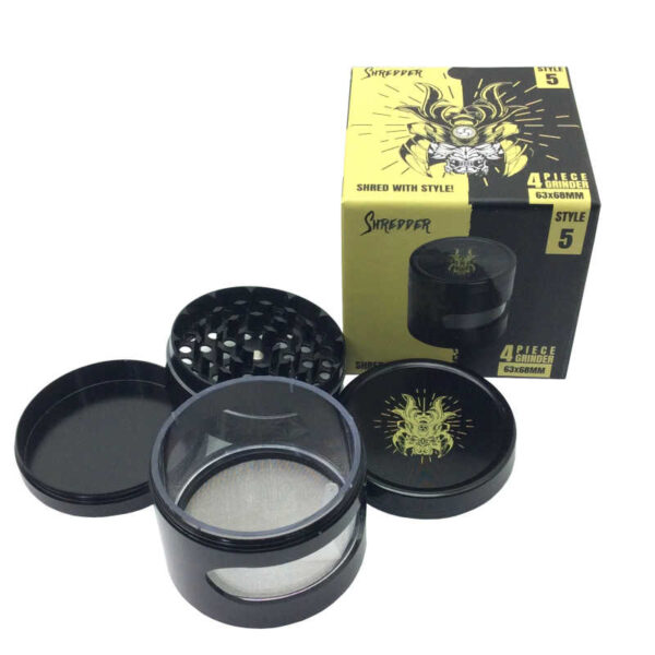 63MM SHREDDER 4 PC WINDOW GRINDER #5
