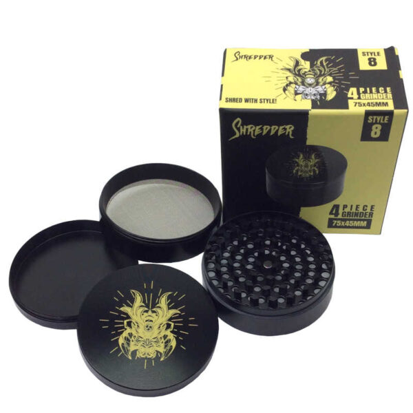 75MM SHREDDER 4 PC GRINDER #8