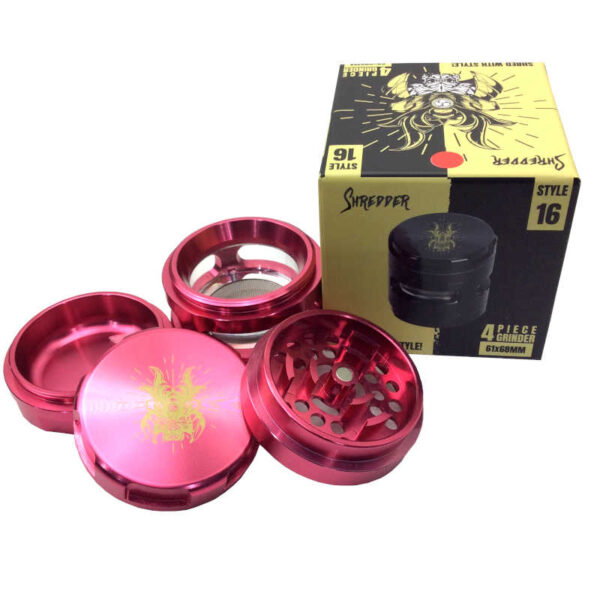 61MM SHREDDER 4 PC WINDOW GRINDER #16