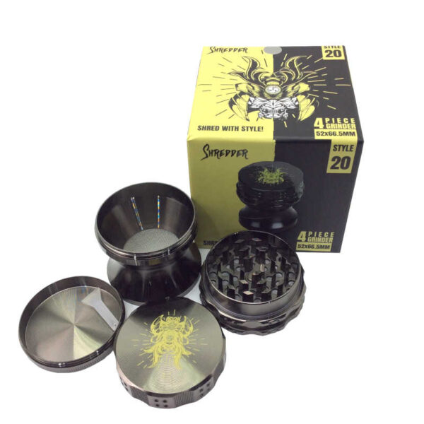 52MM SHREDDER 4 PC GRINDER #20