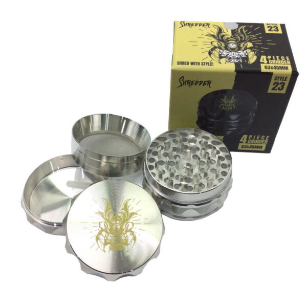 63MM SHREDDER 4 PC GRINDER #23