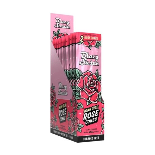 BLAZY SUSAN KING SIZE ROSE CONES 2PK/ 10CT/ BOX