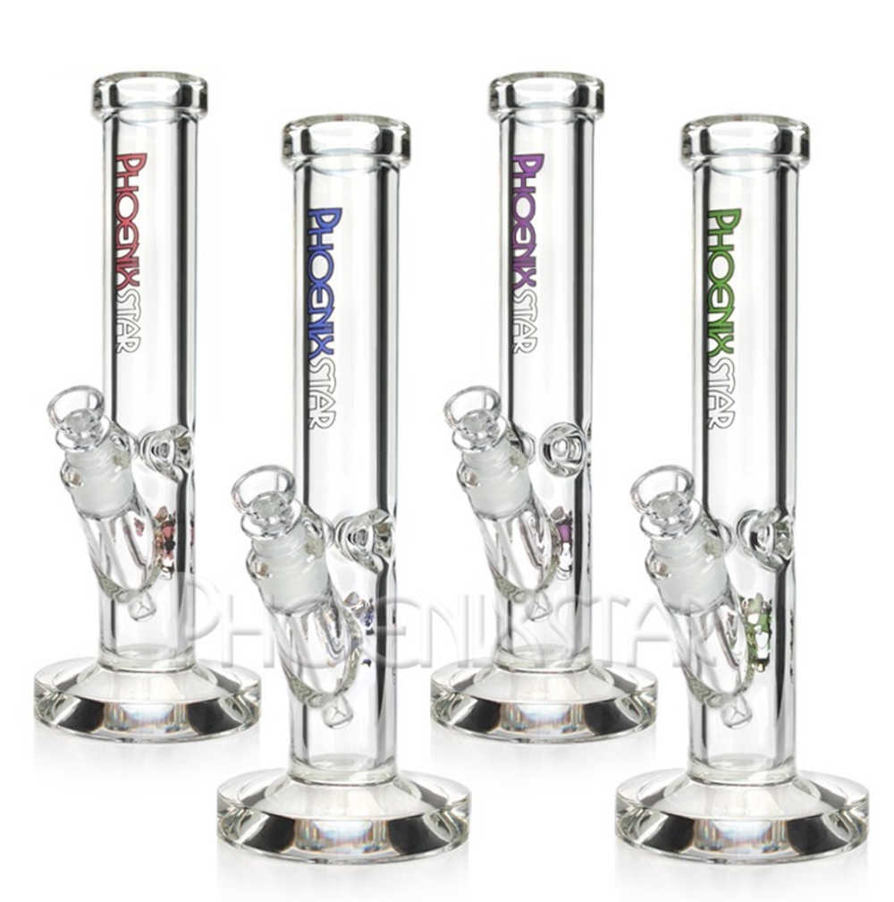 12 INCH 9MM PHOENIX STAR THICK BASE STRAIGHT WATER PIPE