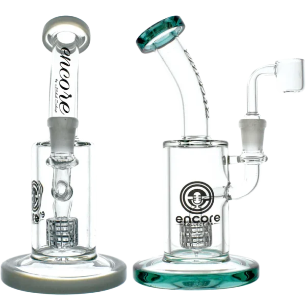 9'' 50x5 w/ Fixed Barrel Perc & Color Accents