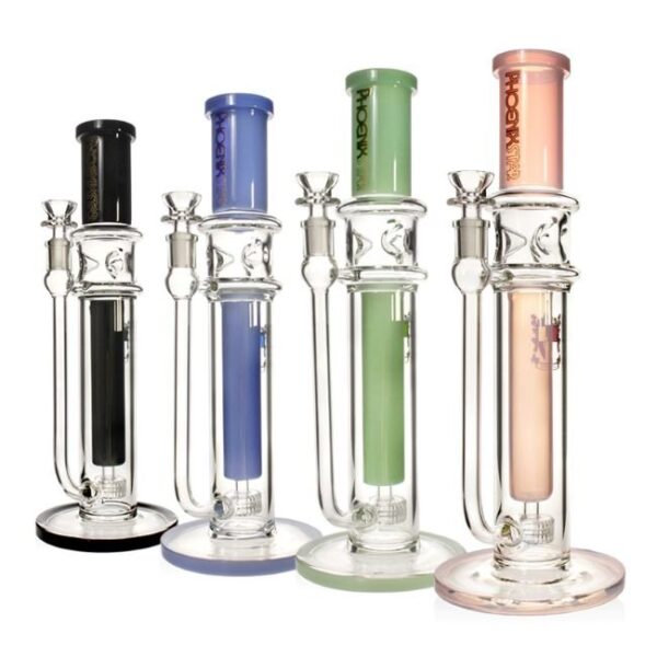 14''PHOENIX STAR GLASS WITH MATRIX PERC WATER PIPE