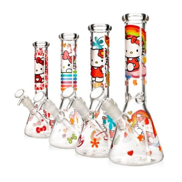10''PHOENIX STAR COLOR FULL BEAKER WATER PIPE