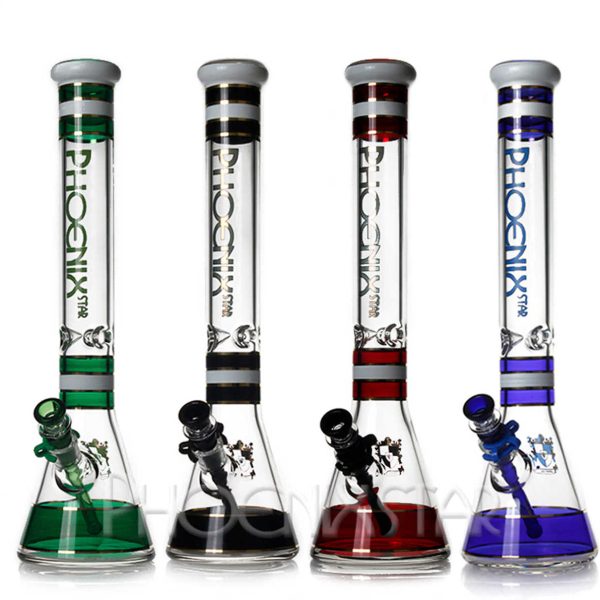 PHOENIX 18 INCH 7MM BEAKER WATER PIPE