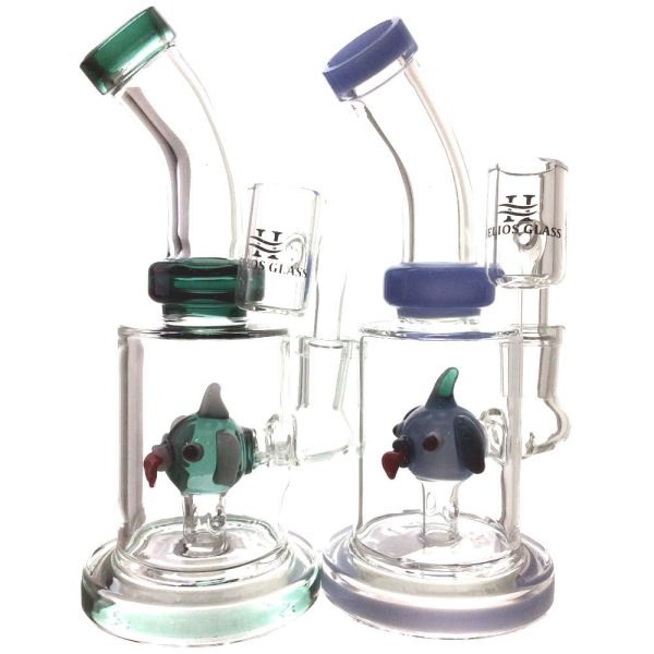 6.5 INCH ASSORTED COLORS BIRD PERCULATOR HANGER WITH BANGER WATER PIPE