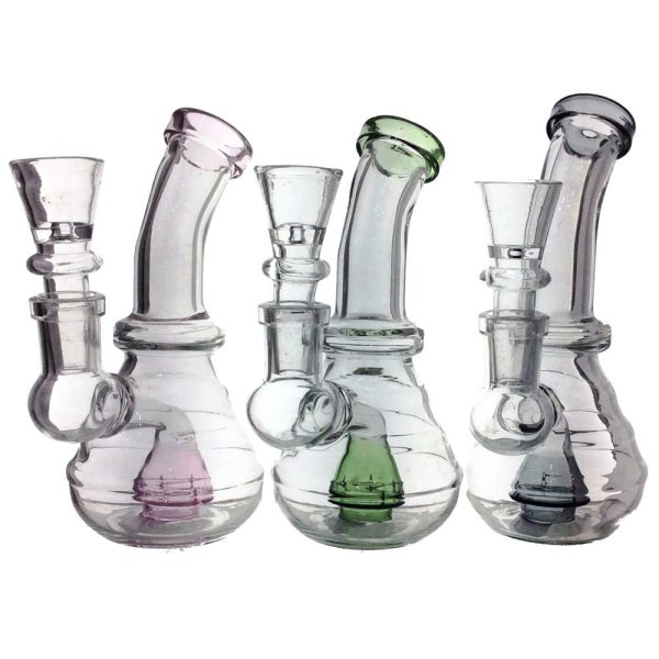 5 INCH TINY RIG ASSORTED COLORS WATER PIPE