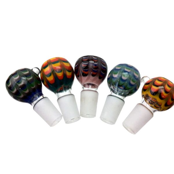 19MM MALE ROUND WITH KNOB MOLINO ASSORTED COLORS BOWL-Pack of 5